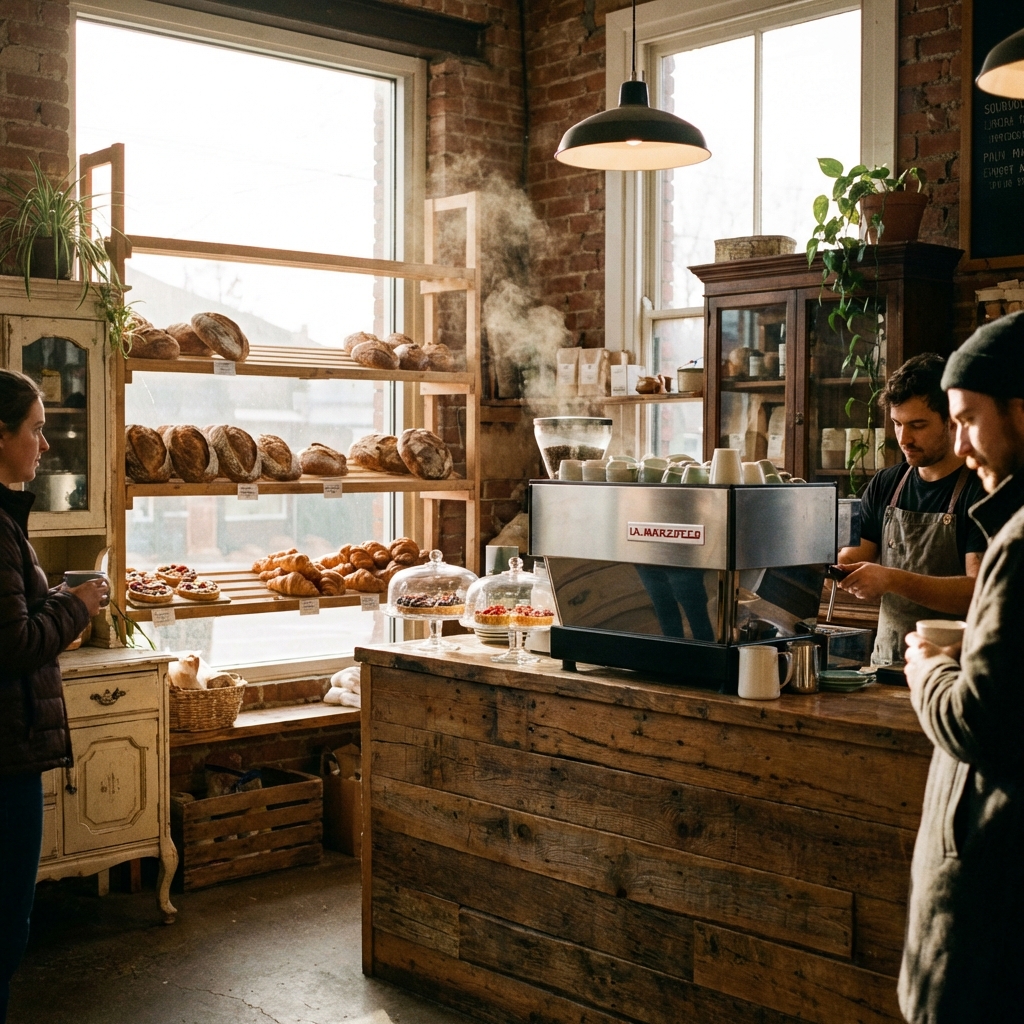 In-Bakery Coffee Concept MoccaTec Coffee Systems